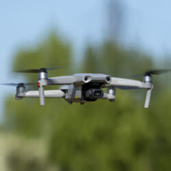 DJI Air 2 drone in flight