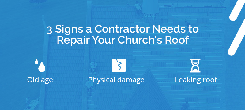 Signs a Contractor Needs to Repair your Church's roof