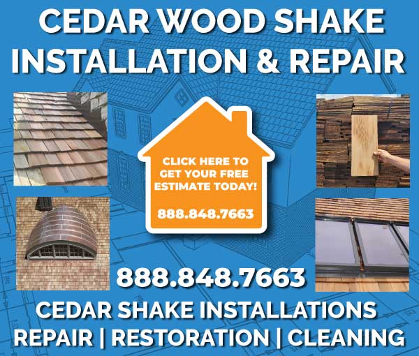 wood shake installation and repair