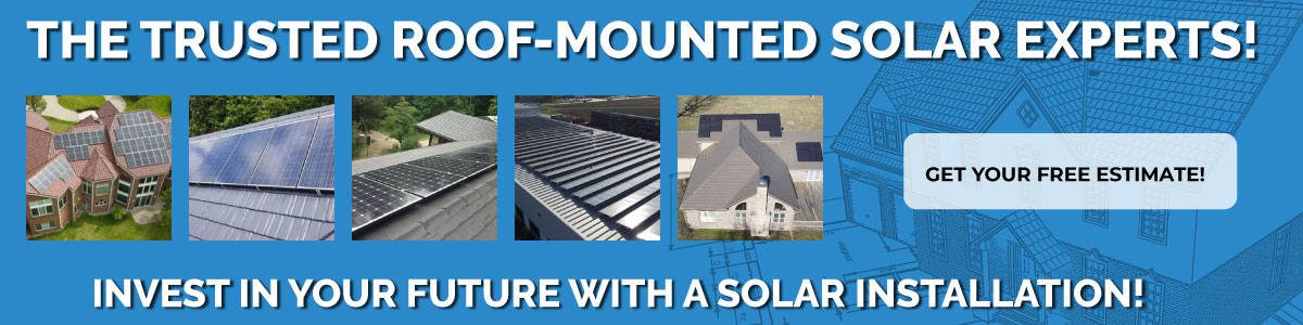 Rooftop solar energy panels header