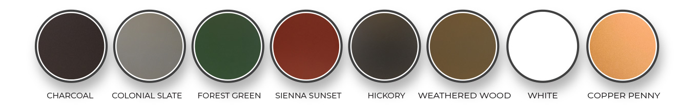 Smooth Metal Panel colors