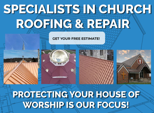 Church Roofing mobile header 2023