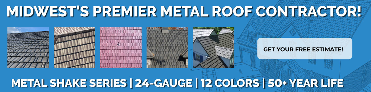 Metal Shake Roofing panels