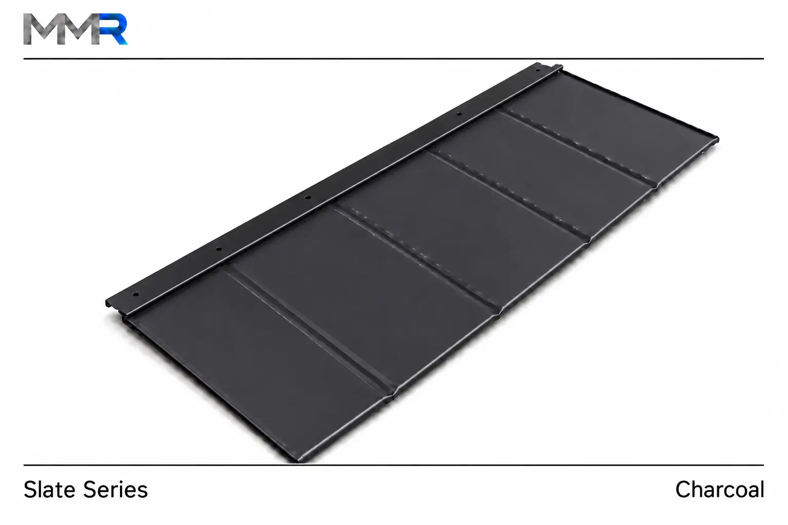MMR charcoal slate panel card